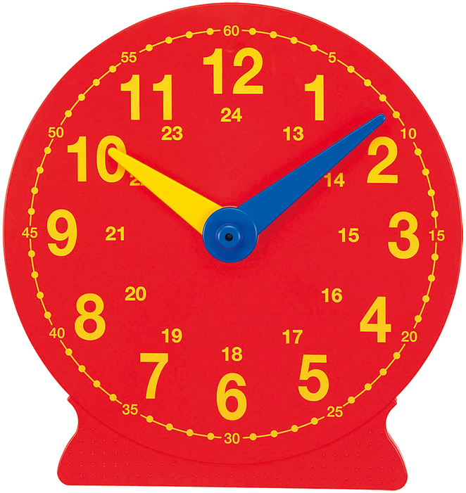 Standing Magnetic Teaching Clock (800x800), Png Download