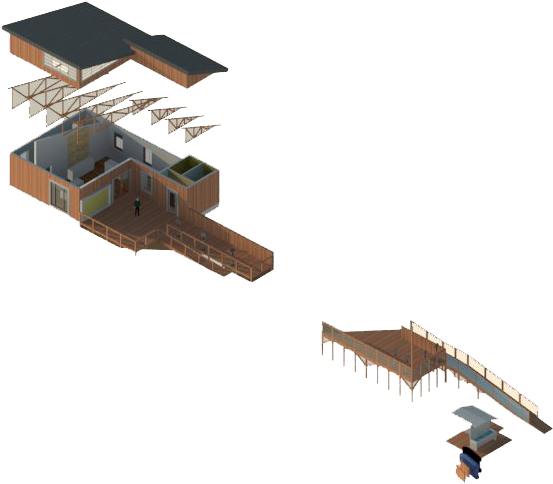 Iso Museum And Pier (1280x720), Png Download