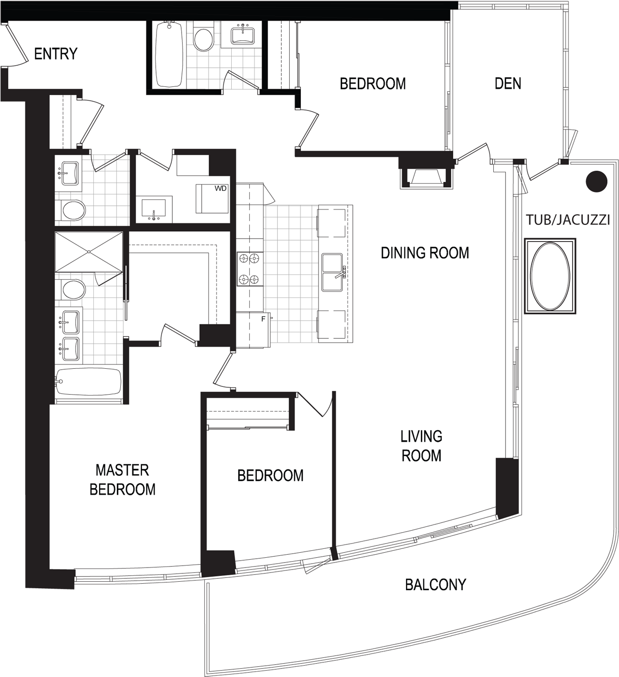 Suite1 3bd (1282x1400), Png Download