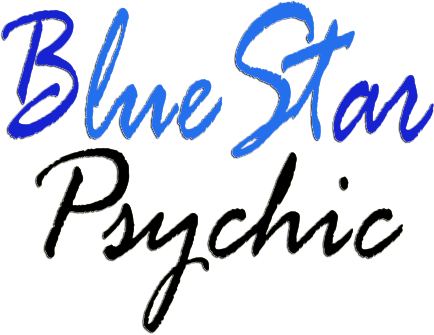 Blue Star Psychic (1816x1401), Png Download