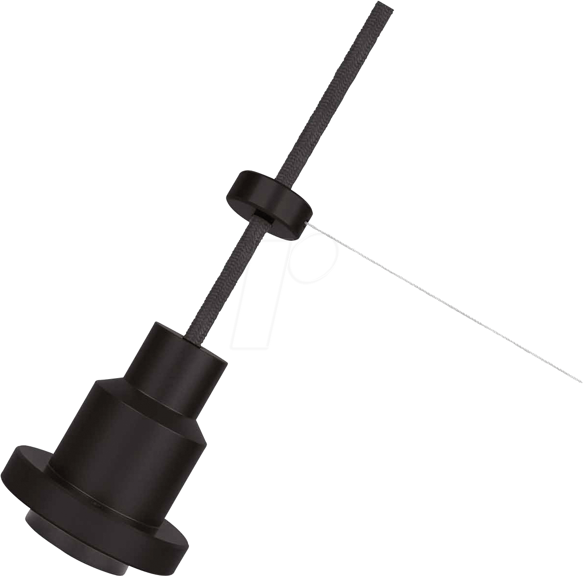 Vintage 1906 Pendulum, Black Osram (1254x1230), Png Download