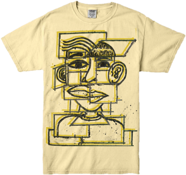 Casa La Donicce Styles Akira Designer Id Tee Front (674x629), Png Download