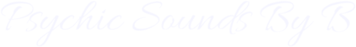 Psychic Sounds By B (1496x408), Png Download