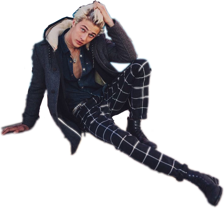 Luckybluesmith Boy Blonde Stormibree Freetoedit (723x670), Png Download