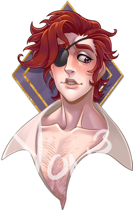 @chemicalnimu Asked Me To Draw Very Flustered Julian (614x850), Png Download