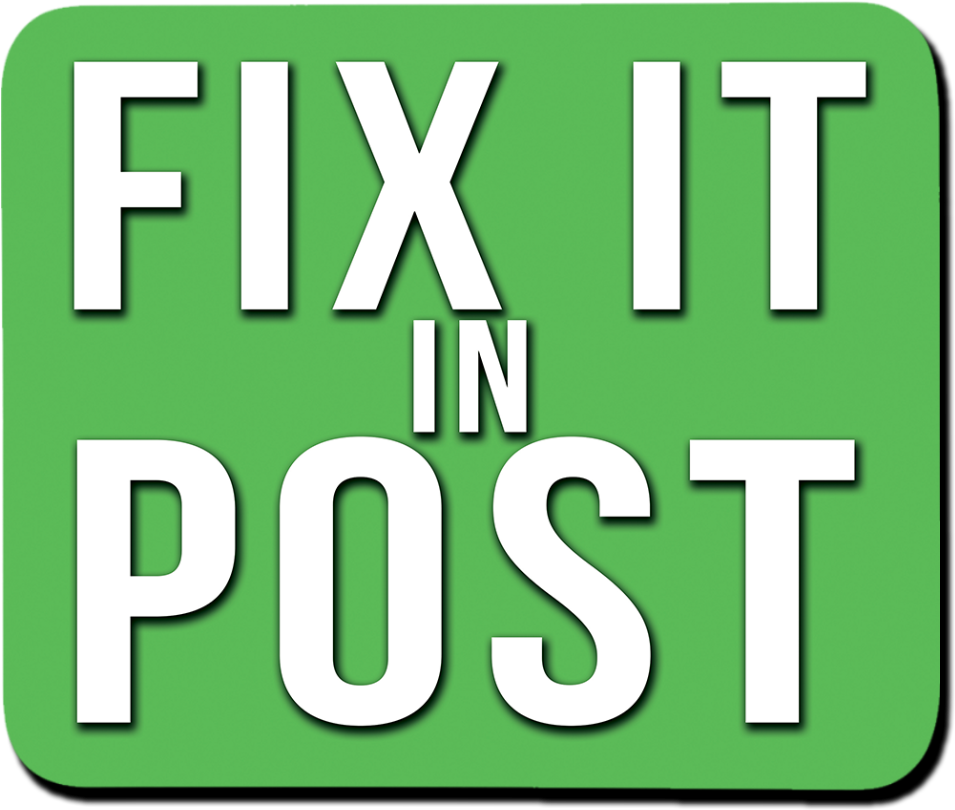 Fix It In Post Mouse Pad (1000x1000), Png Download