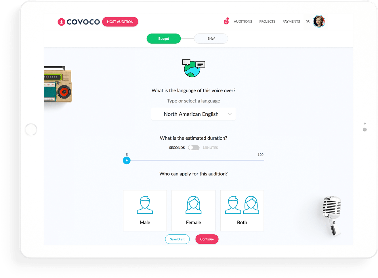 Start With Hosting An Online Audition To Quickly Define (1379x967), Png Download