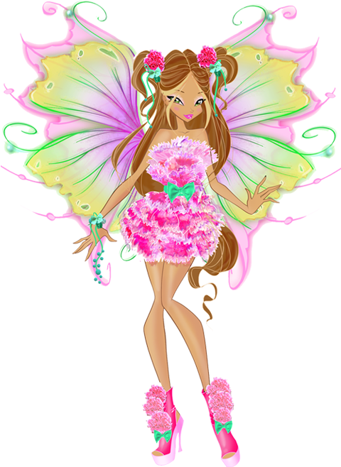 2d Mythix Flora (500x800), Png Download