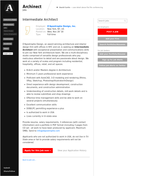 Intermediate Architect (600x900), Png Download