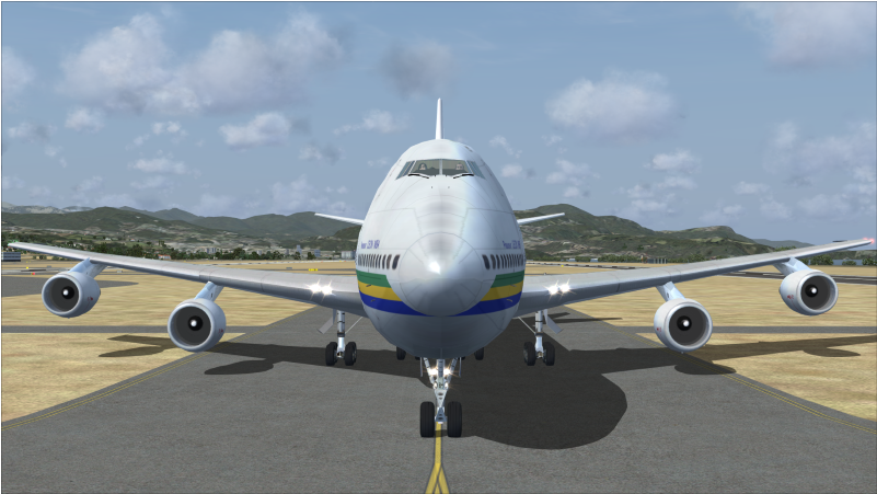 Boeing 747 Png (800x640), Png Download