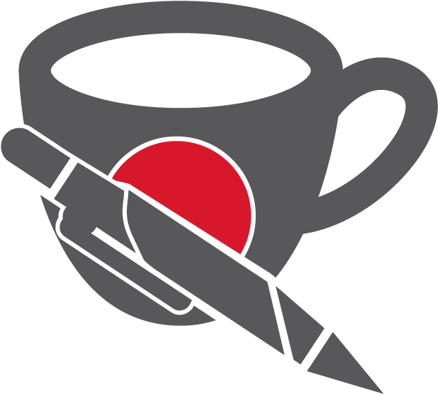 Logo On Pens And Cups Headline Icon (650x602), Png Download