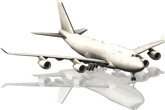 X Plane 11 Default B747 Blank Cargo (800x450), Png Download