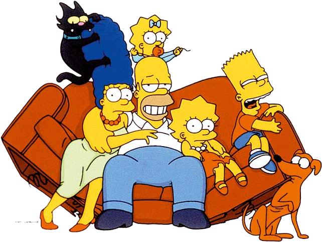 Imágenes De Los Simpson Con Fondo Transparente, Descarga (670x499), Png Download