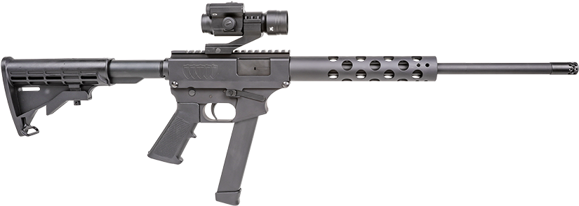 Basic Pistol Caliber Carbine Model Thureon Defense (1080x720), Png Download