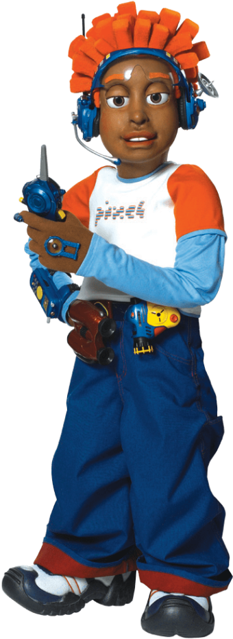 Lazytown Pixel (400x942), Png Download