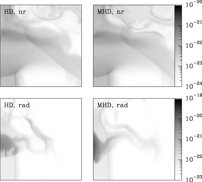 Density Stratifications Of The Knot Seen In The Upper (808x729), Png Download