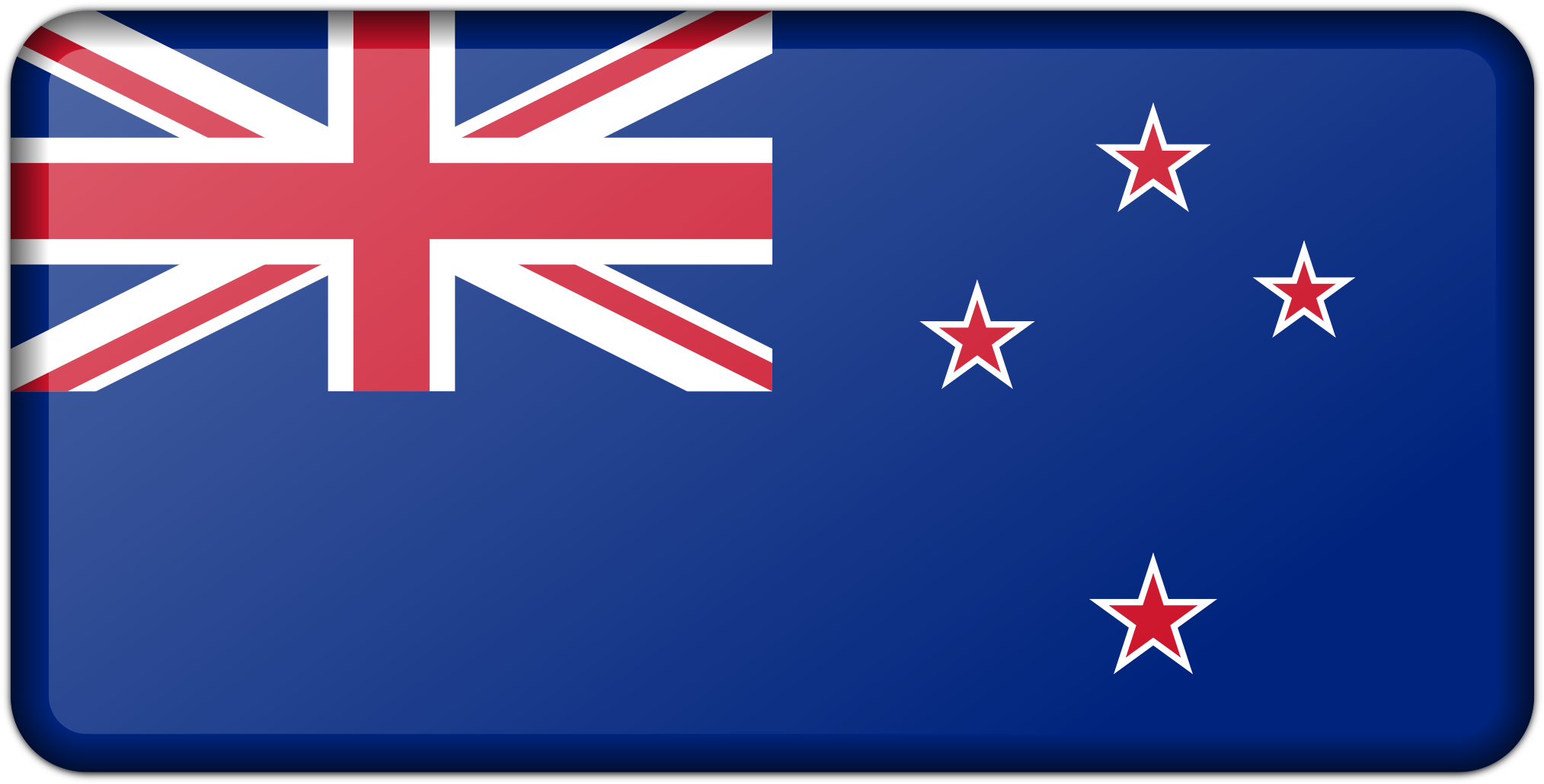 This Free Icons Png Design Of Flag Of New Zealand (2400x1203), Png Download