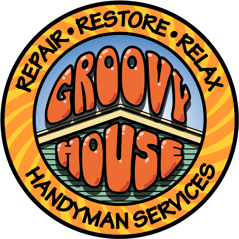 Groovy House Logo (856x846), Png Download