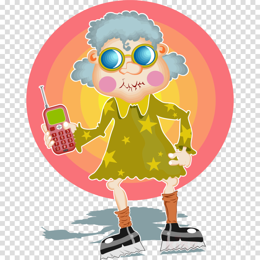 Groovy Granny Clipart Stock Photography Clip Art (900x900), Png Download