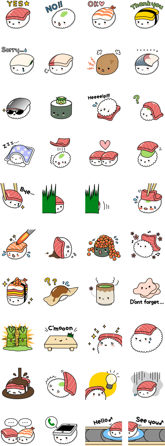 Sushiyuki By Awayuki (562x1500), Png Download