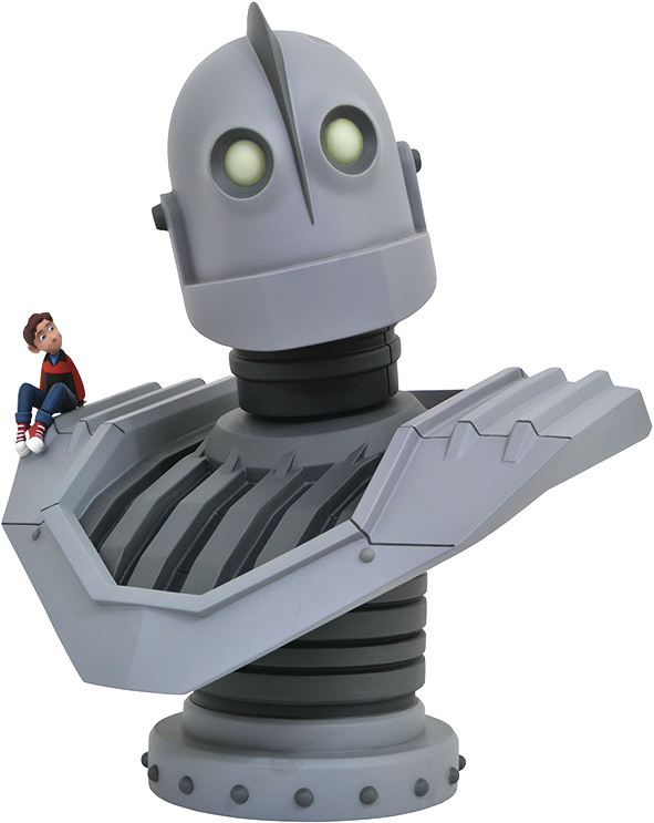 Diamond Select The Iron Giant Legendary Bust Toyslife (632x800), Png Download