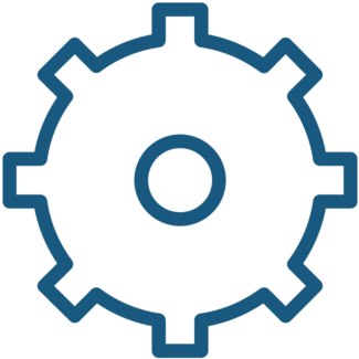 Gear Icon (1000x364), Png Download