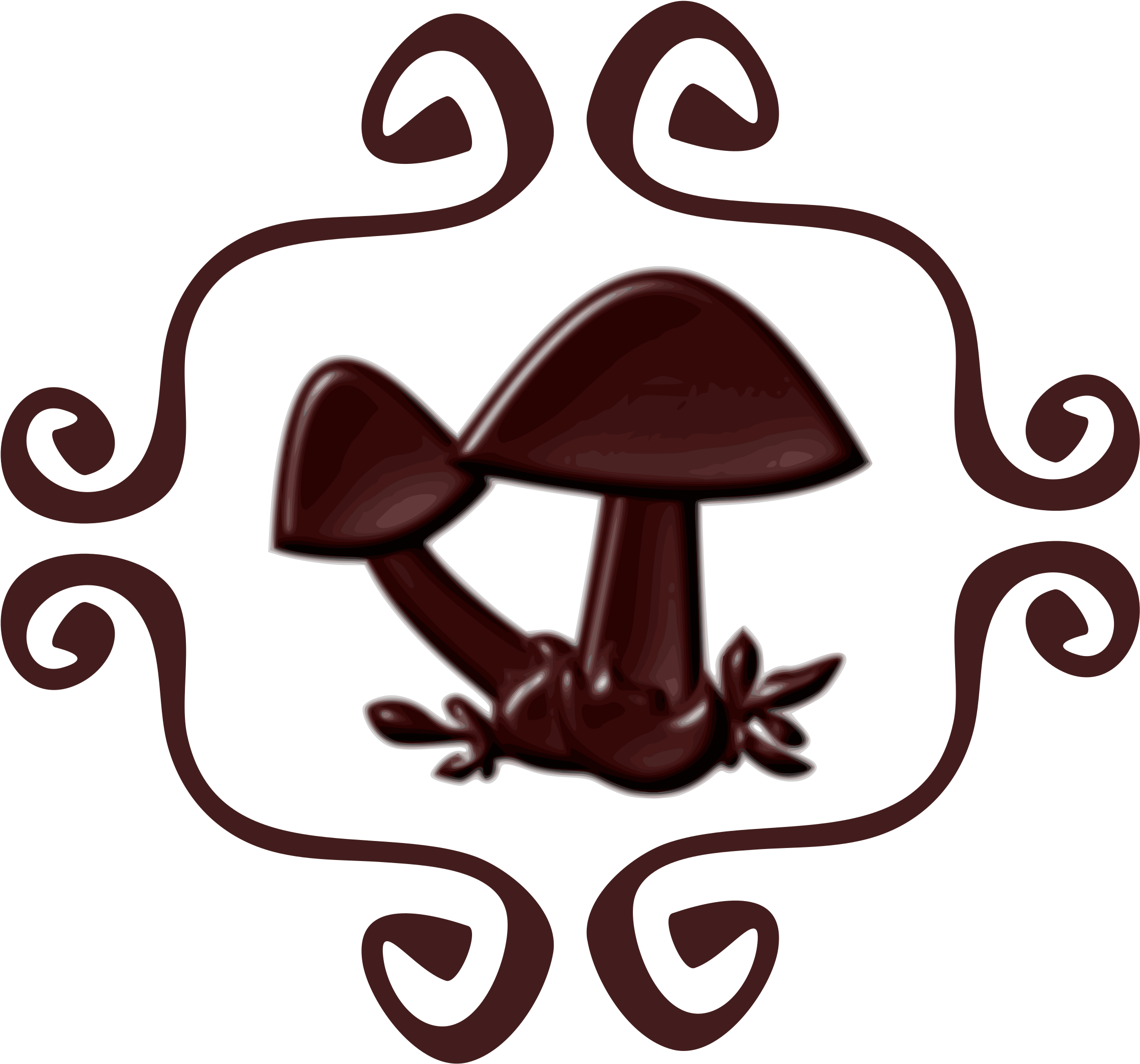 This Free Icons Png Design Of Fungus-with Frame (2400x2400), Png Download