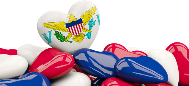 Illustration Of Flag Of Virgin Islands Of The United (640x480), Png Download