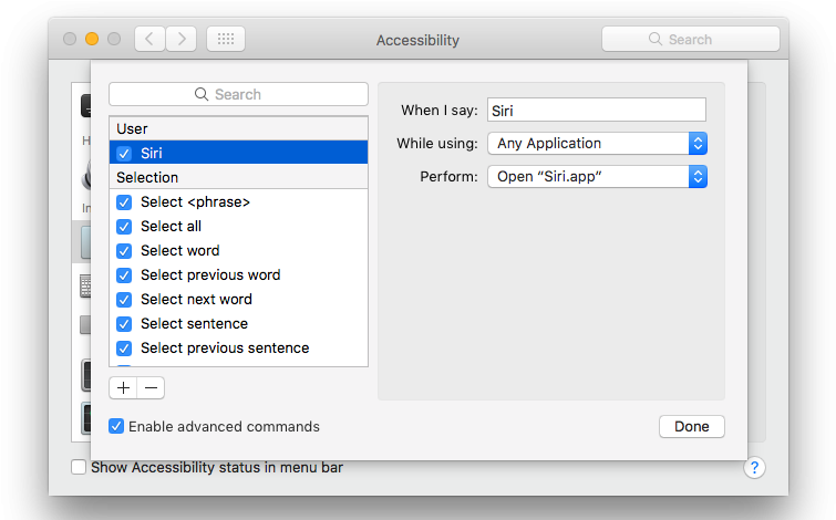 Dication Commands Preference Pane (780x469), Png Download