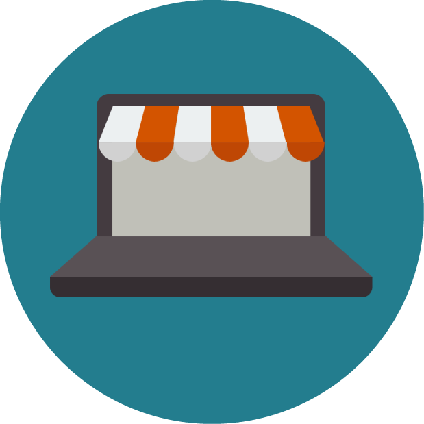 Ecommerce Website Design (619x619), Png Download