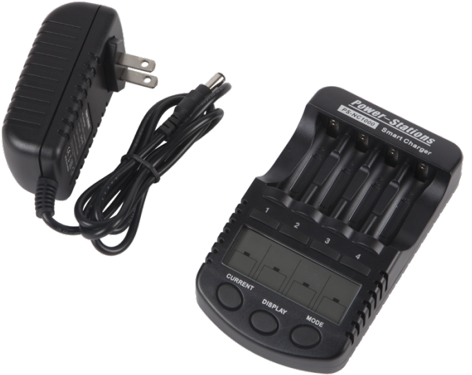Volta Power-stations Intelligent Aa/aaa Battery Charger (700x700), Png Download