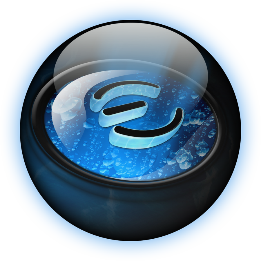 Evga Liquid Blue Org (900x900), Png Download