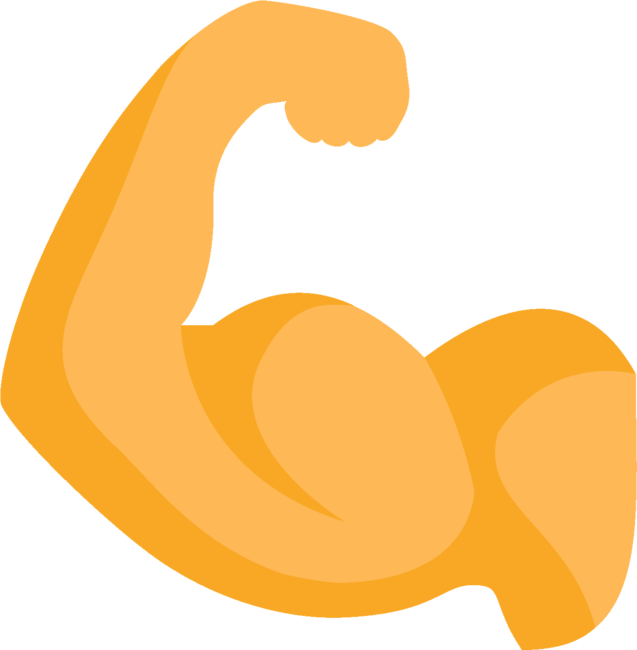 Napina Biceps Icon The (1600x1600), Png Download