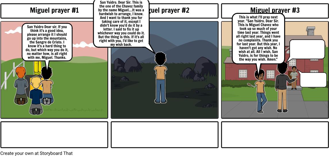 English Miguel Prayers (1164x549), Png Download