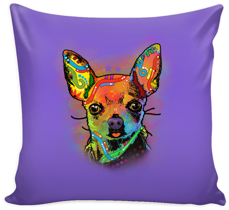 Chihuahua Pillow Cover, Multiple Colors (1024x1024), Png Download