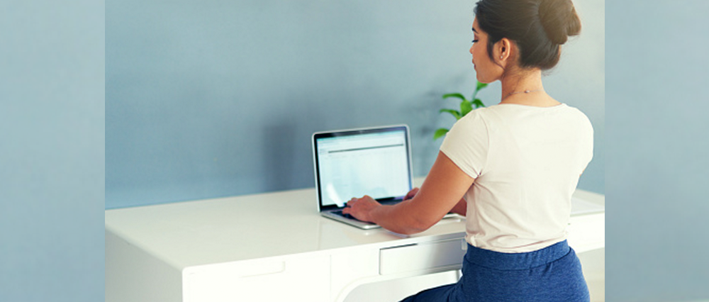 Practice Good Posture (1000x426), Png Download