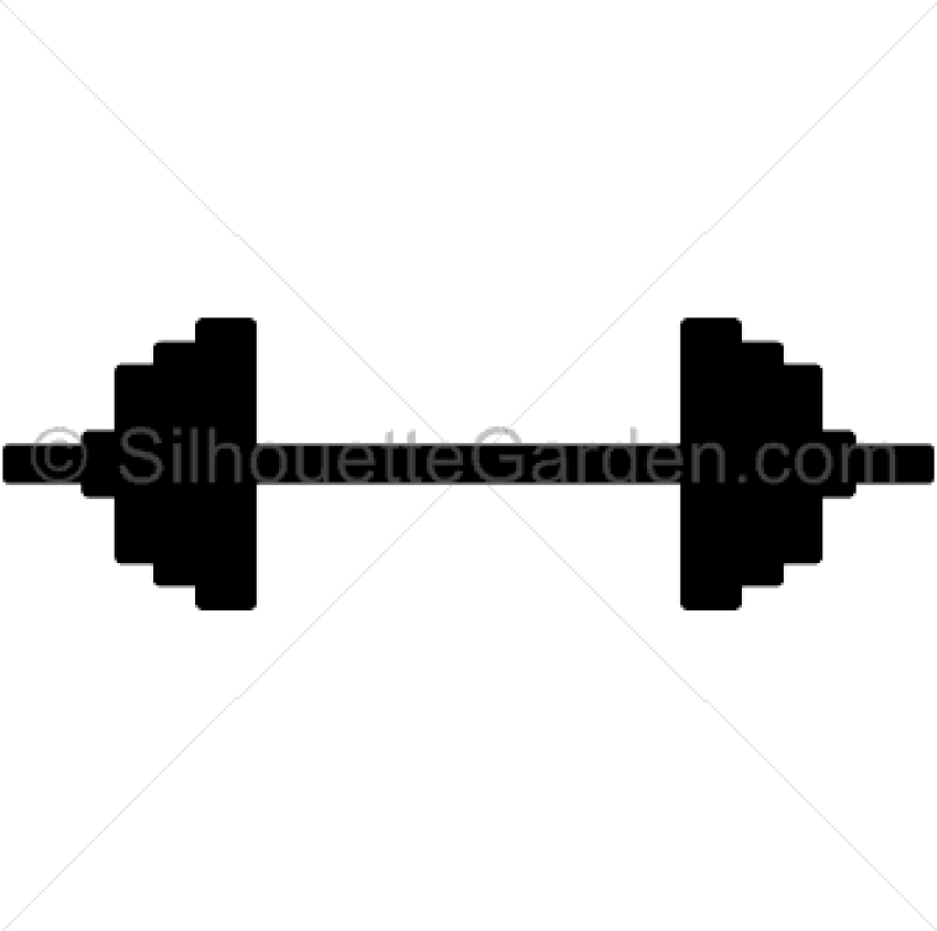 Bent Barbell Png (850x845), Png Download