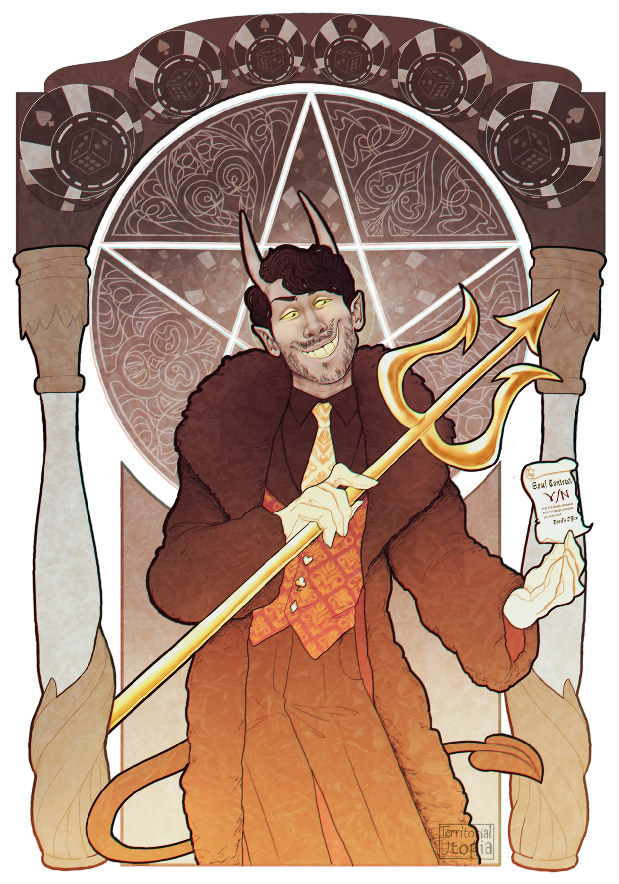 Will You Sign Wanted To Do Some More Devil Mark So (1280x1796), Png Download