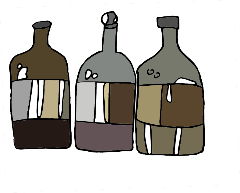 Bottles Icon (788x635), Png Download