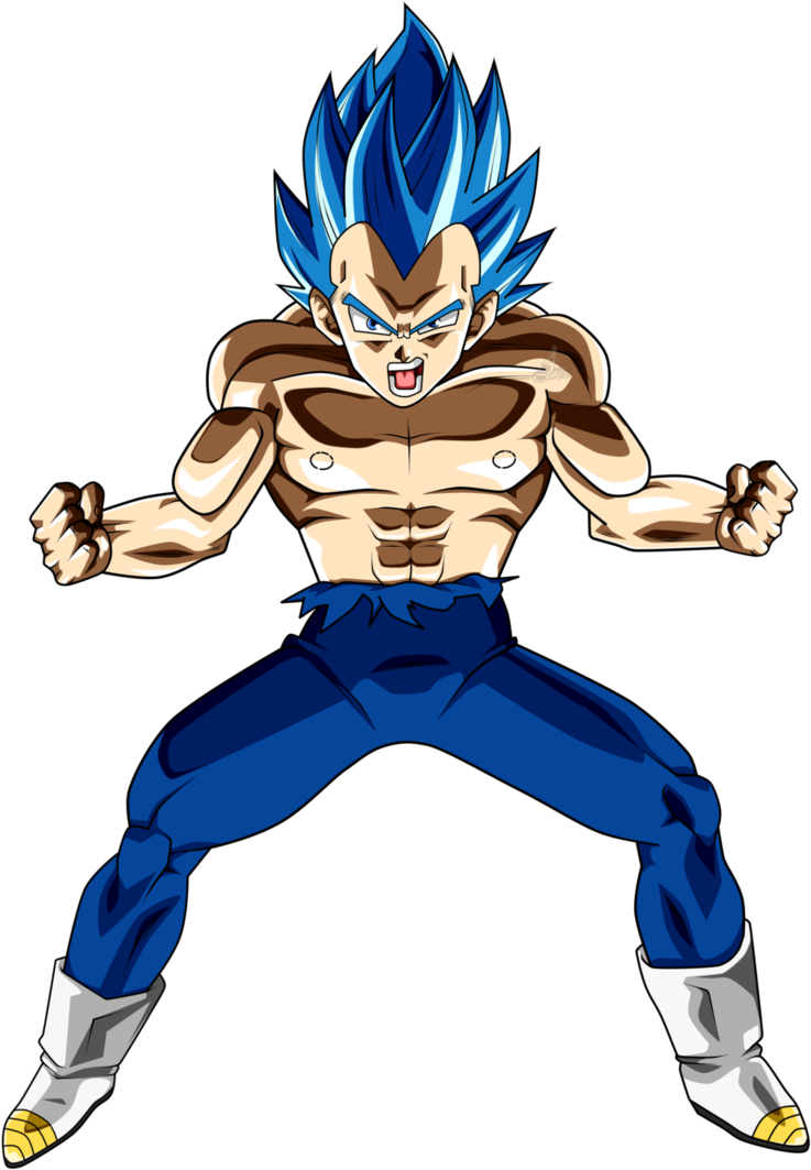 Vegeta Ssj Png (748x1069), Png Download