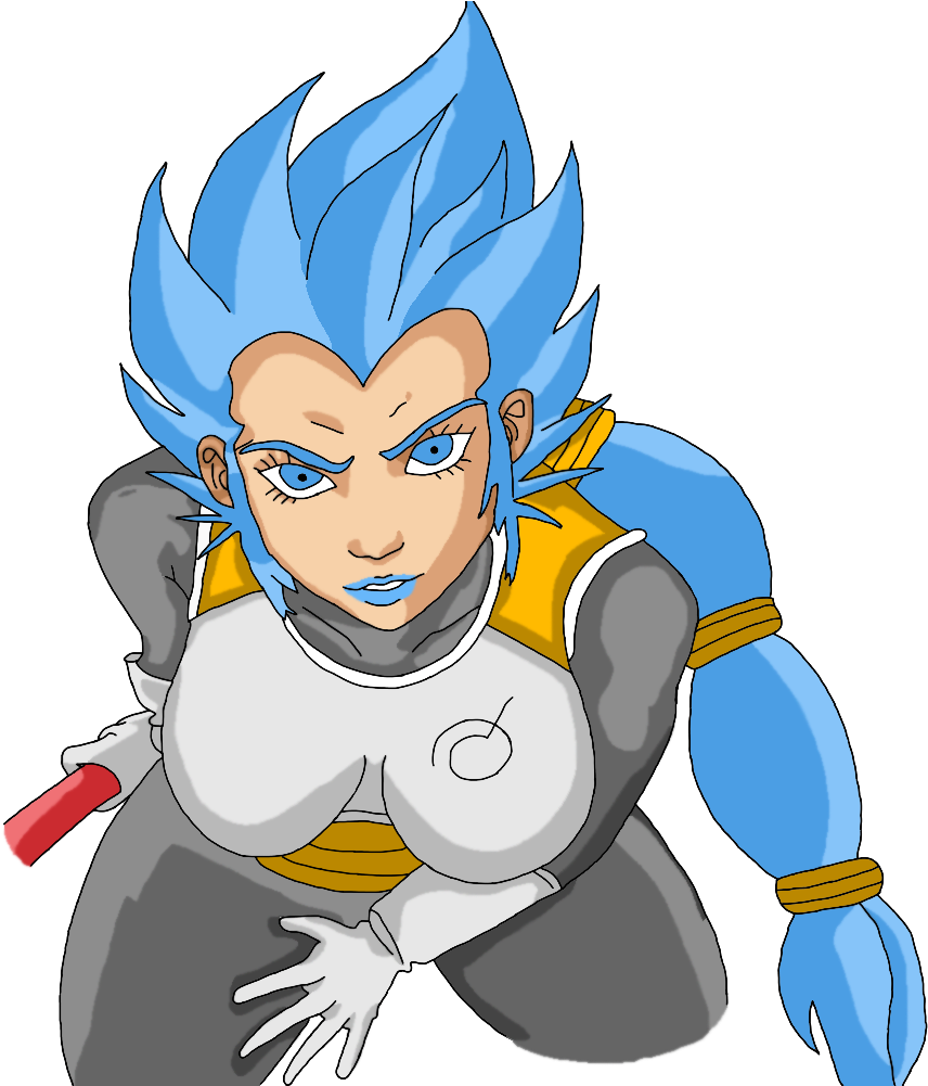 Z Dolf Dibujo De Veggie Blue Digitalizado Png De Dibujos (1334x1000), Png Download