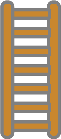 Ladder - Icon - Free Material (640x640), Png Download