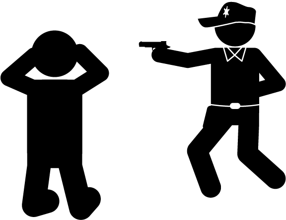 The Site Of The Arrest Of The Criminal (640x480), Png Download