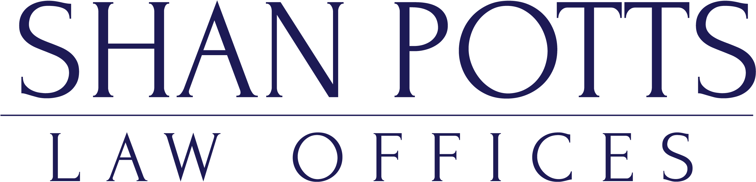 Shan Potts Law Offices (2552x638), Png Download