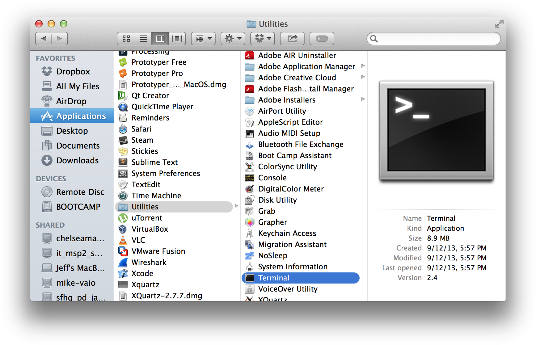 Osx Terminal App (1768x1148), Png Download