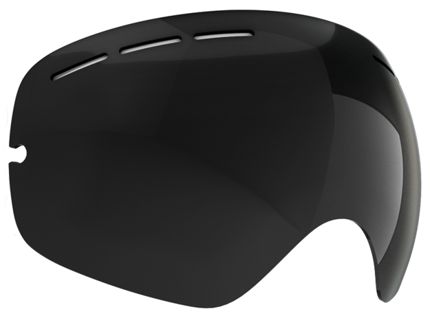 Echo Lens - Black (1024x511), Png Download