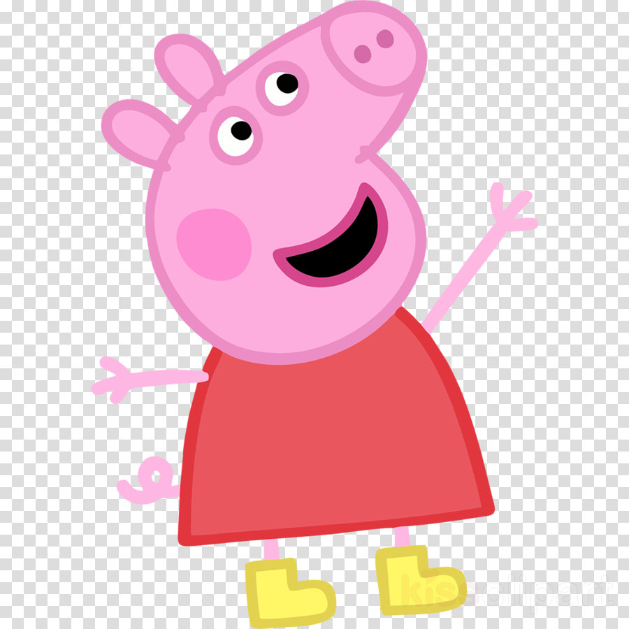 Peppa Pig Png Clipart Daddy Pig George Pig (900x900), Png Download