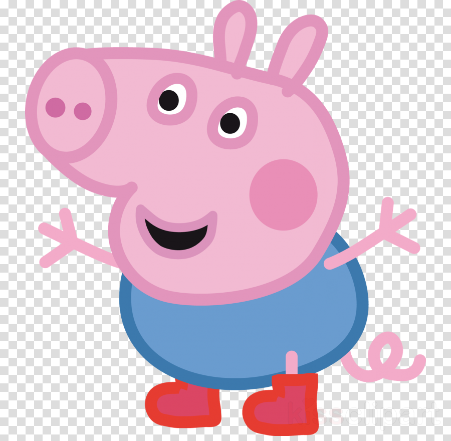 George Peppa Pig Clipart George Pig Daddy Pig (900x880), Png Download