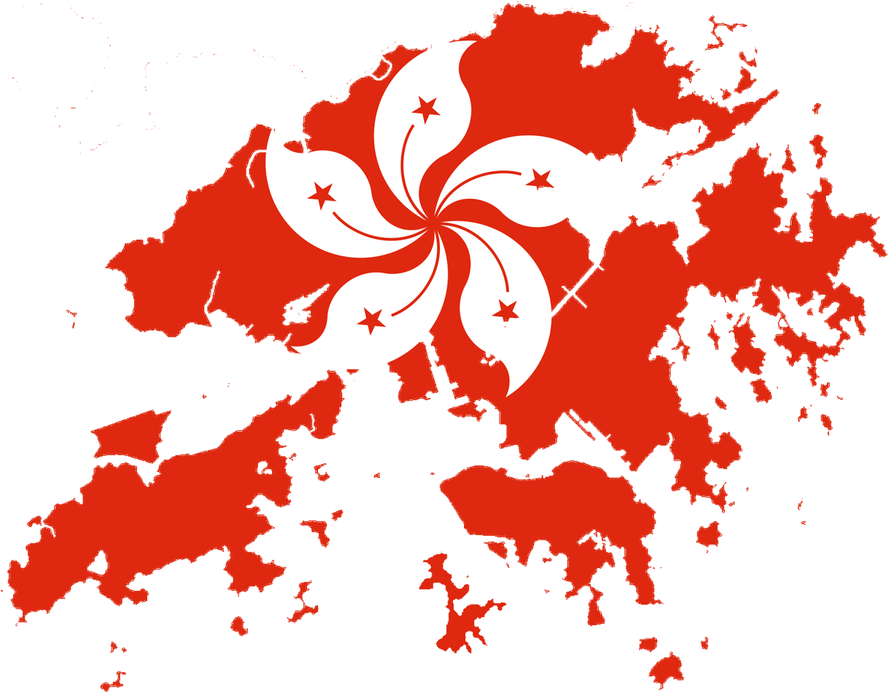 Hong Kong (1317x1031), Png Download