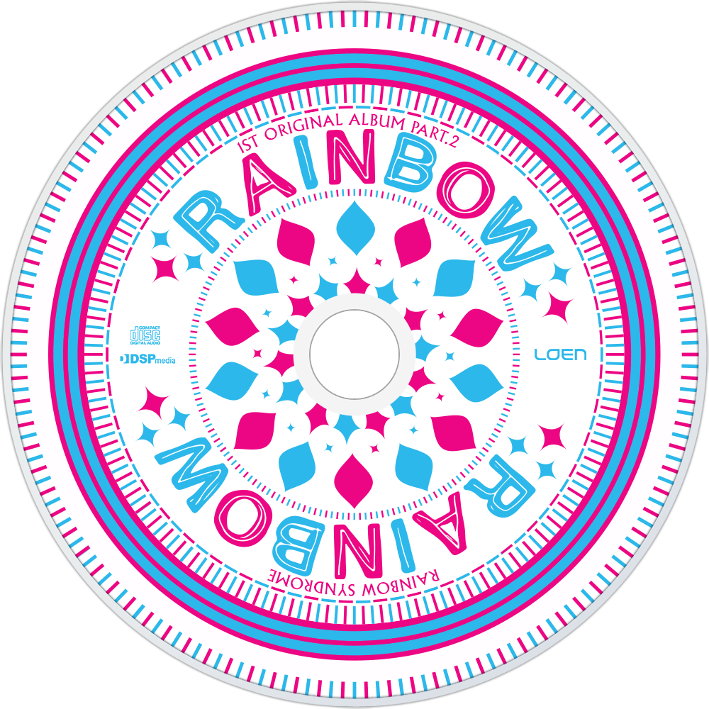 레인보우 Rainbow Syndrome Part (1000x1000), Png Download